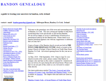 Tablet Screenshot of bandon-genealogy.com